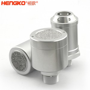 恒歌定制孔徑0.2-120μm不銹鋼氣體傳感器防爆外殼，耐腐蝕防水金屬過濾器
