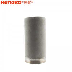 恒歌批發(fā)內(nèi)螺紋316L不銹鋼過(guò)濾器透氣耐腐蝕金屬粉末燒結(jié)濾杯氣液體過(guò)濾可用